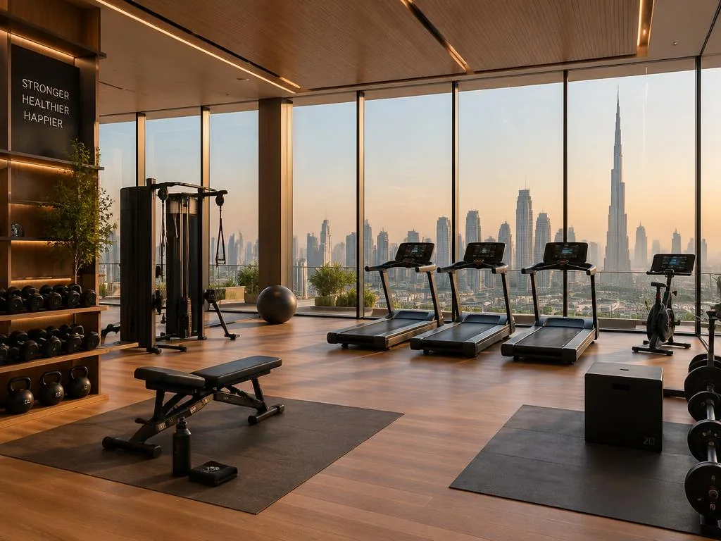 gym amenities — illustrative image